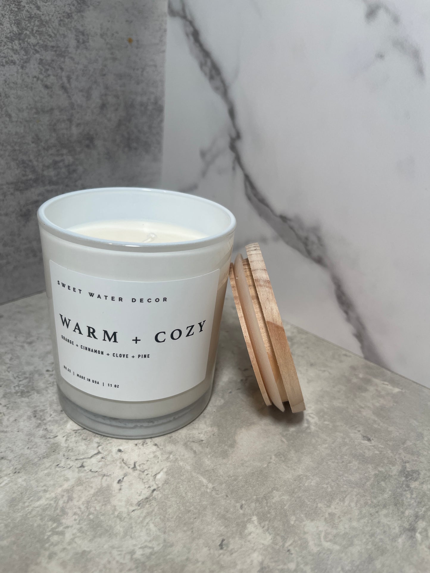 Warm and Cozy Candle (11oz Soy Candle)